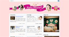 Desktop Screenshot of kadinmagazin.net